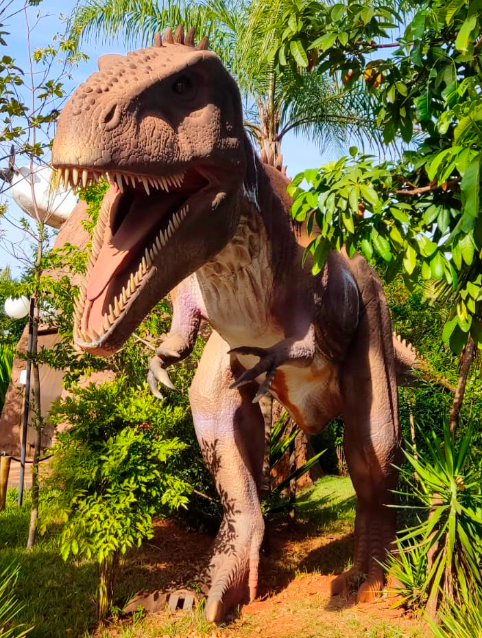Replica do Velociraptor