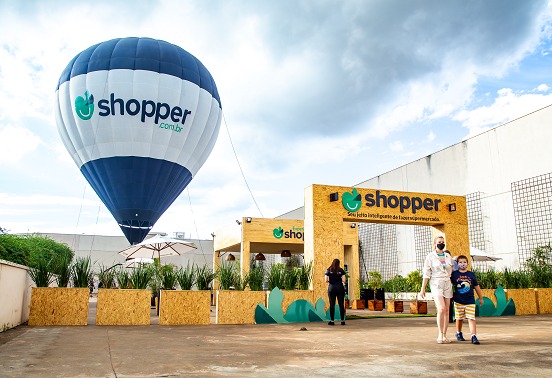O balão ficará ao lado do estacionamento do Shopping Iguatemi