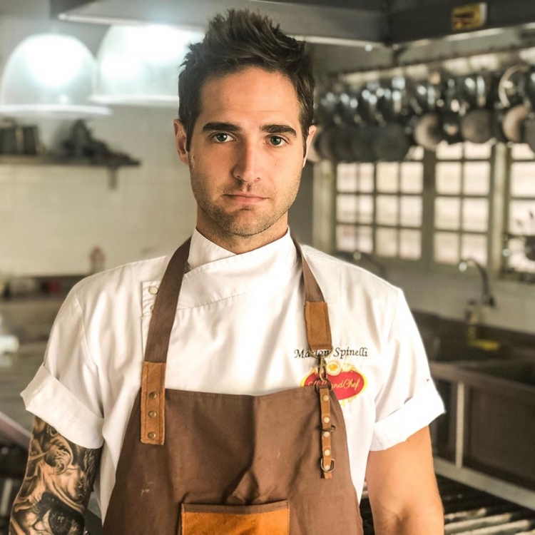 Marlon Spinelli, da escola de gastronomia Le Grand Chef
