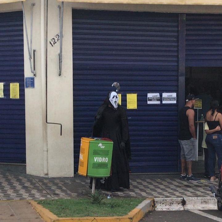 "Morte" nas ruas de Mirandópolis