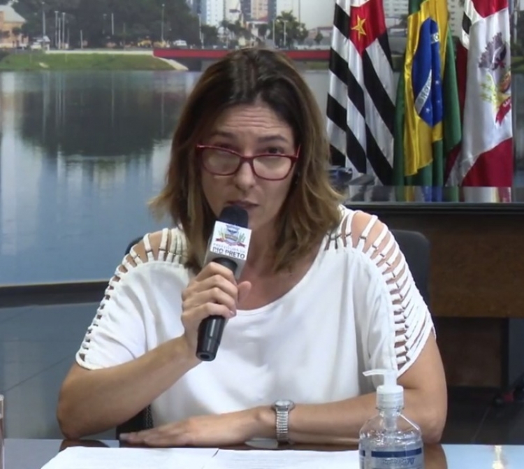 Chefe da Vigilância Sanitária, Miriam Volpe dos Santos Silva