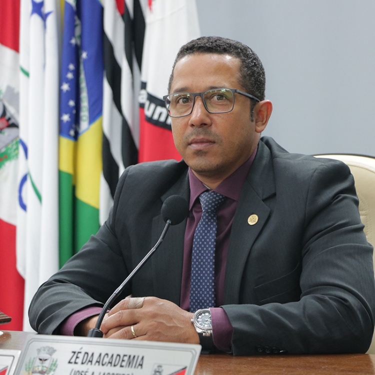 José Lagoeiro, o Zé da Academia, durante sessão na Câmara