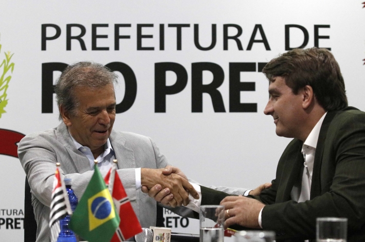 Prefeito Edinho Araújo e Rodrigo Juliano da Emurb