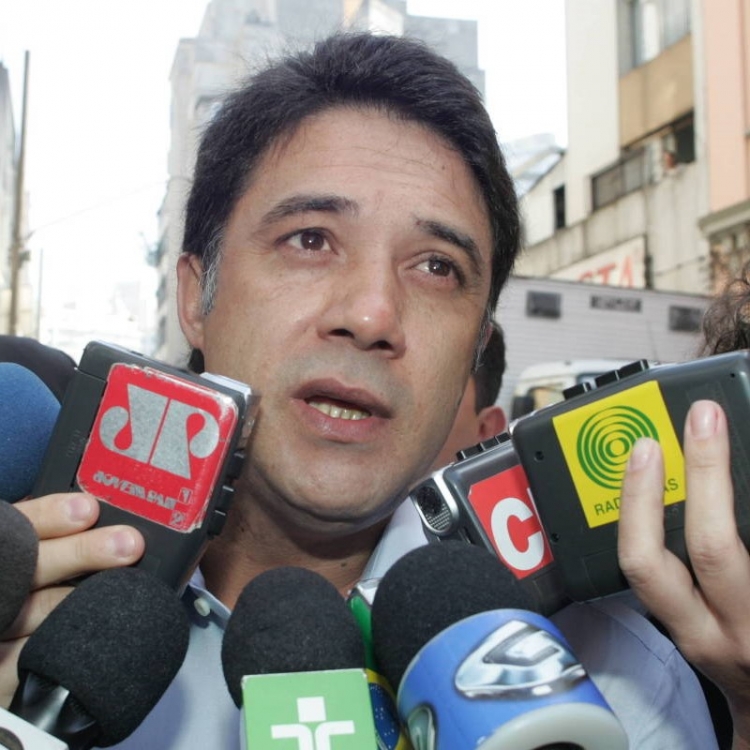 O ex-secretário-geral do PT Silvio Pereira, em foto de 2005 