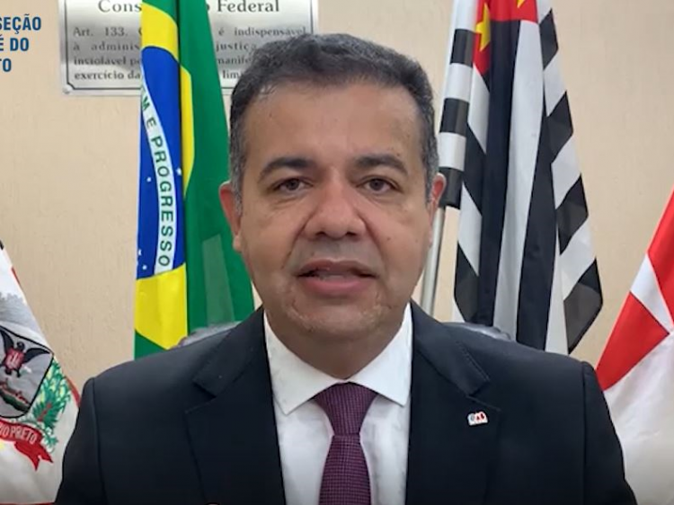 Presidente da OAB Rio Preto, Marcelo Henrique