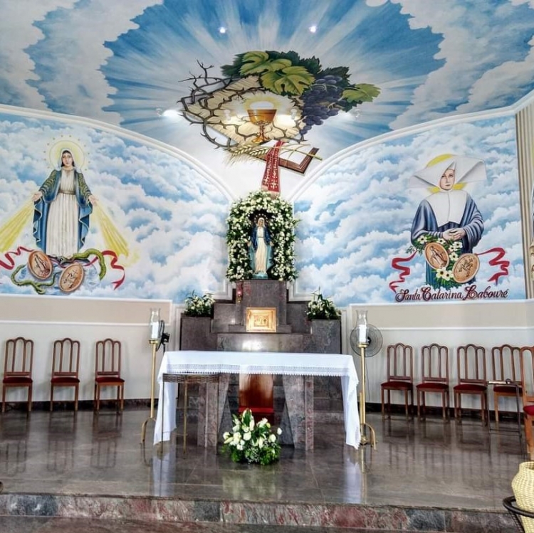 Igreja Santuário Nossa Senhora das Graças, no bairro Cecap, também está aberta para celebrações a partir deste domingo (18).