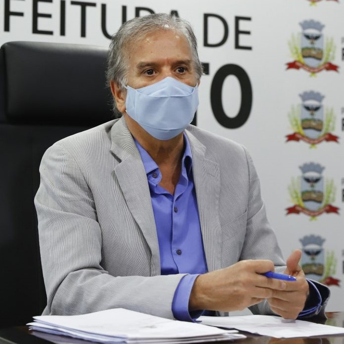 O prefeito Edinho Araújo 