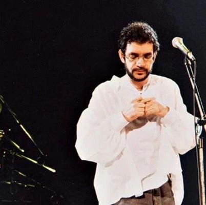 O músico Renato Russo, que morreu em 1996