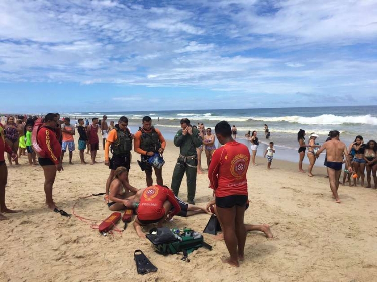 Um grupo com 11 pessoas foi resgatado pelo Corpo de Bombeiros Militar da Paraíba