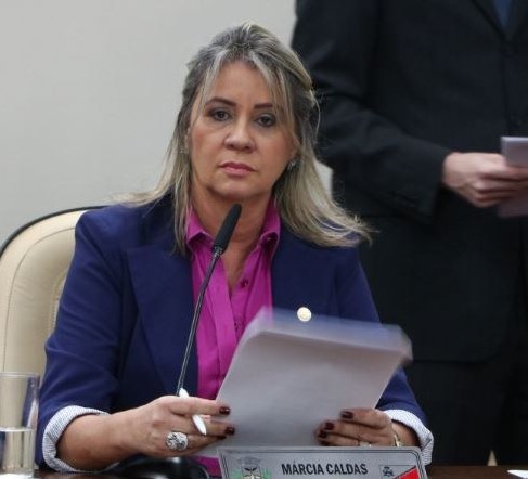 Márcia Caldas, ex-vereadora e agora ex-secretária